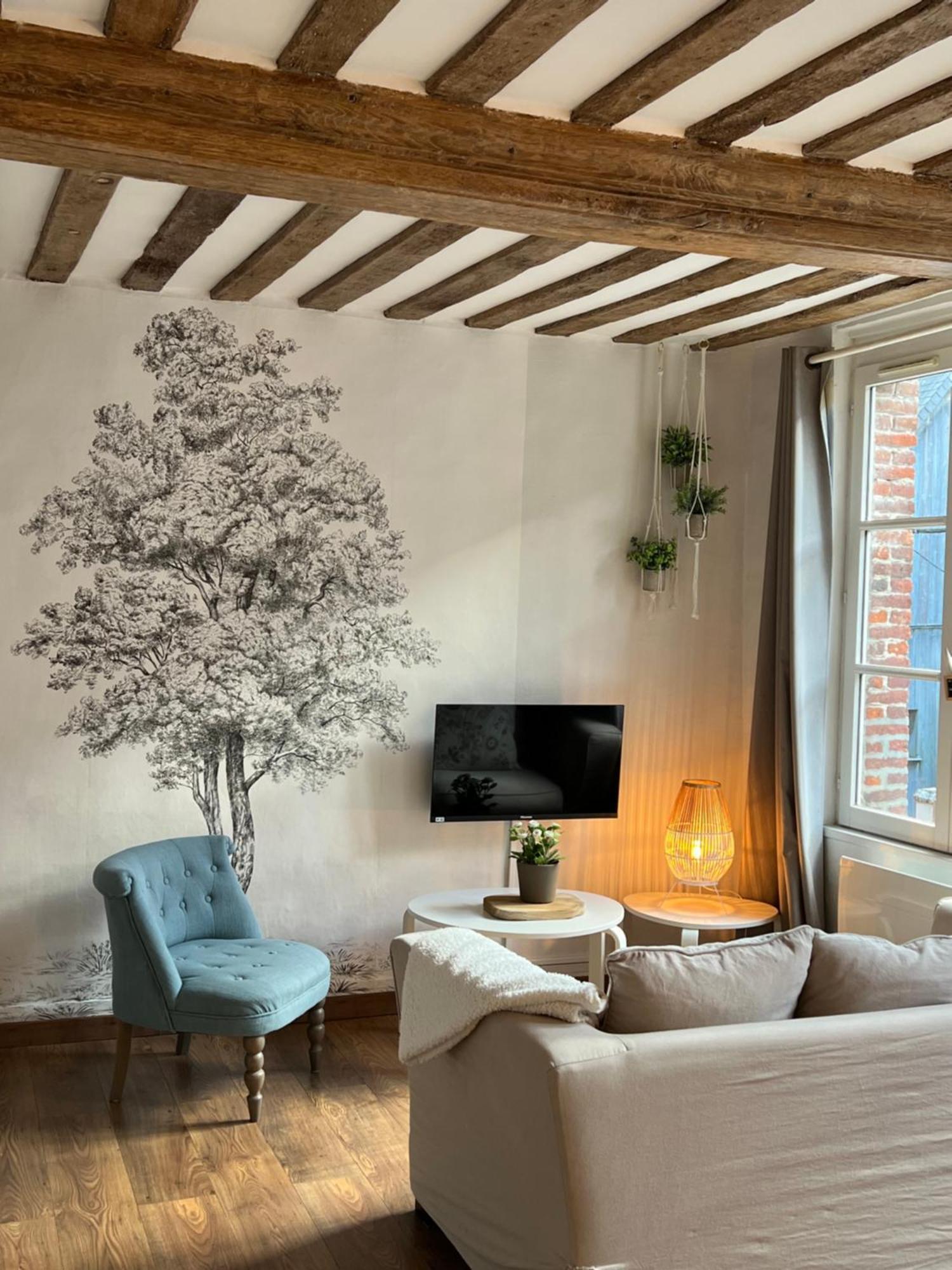 Une Pause Chez Julien, Appartement Lumineux Et Idealement Situe! Онфлёр Экстерьер фото