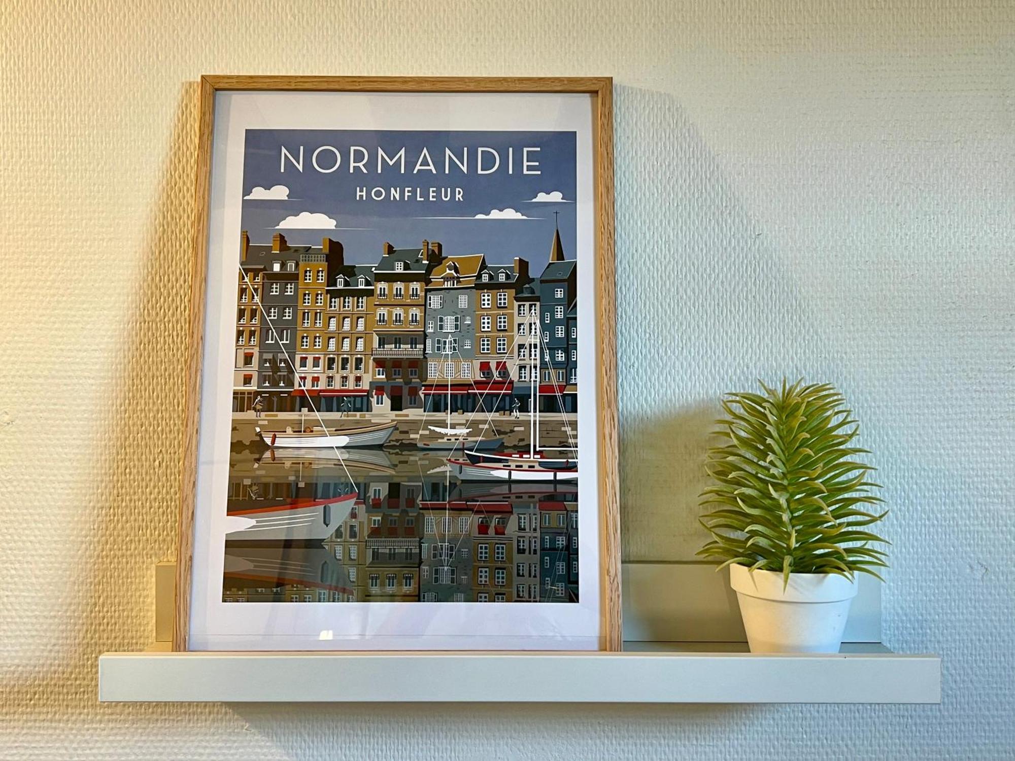 Une Pause Chez Julien, Appartement Lumineux Et Idealement Situe! Онфлёр Экстерьер фото