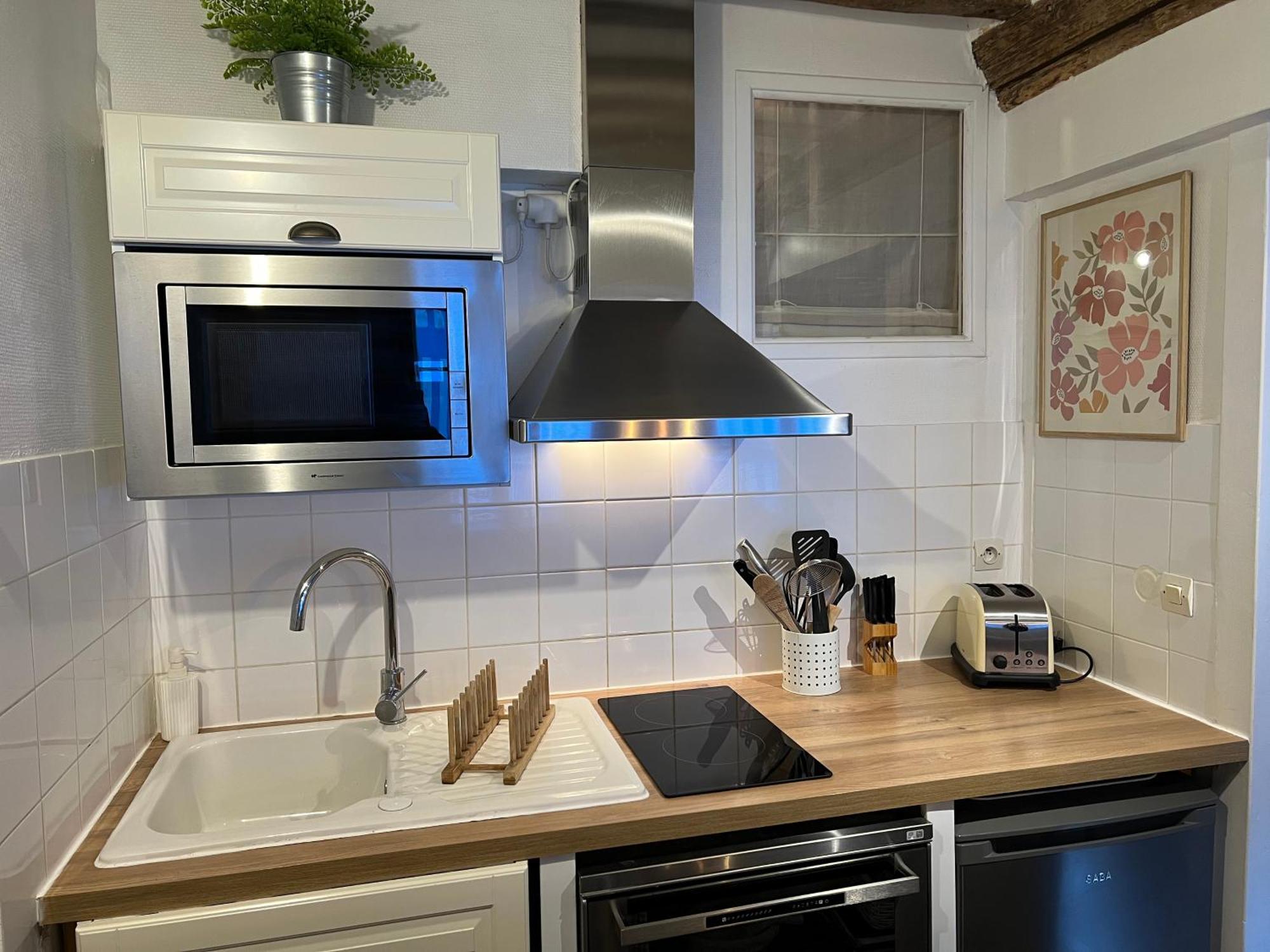 Une Pause Chez Julien, Appartement Lumineux Et Idealement Situe! Онфлёр Экстерьер фото